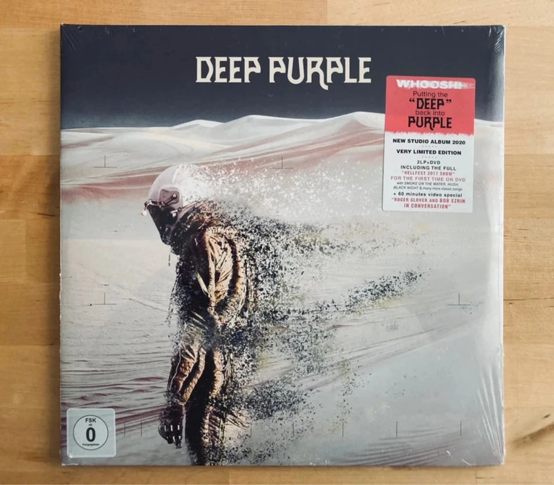 Disque vinyle 33T Deep Purple Whoosh! Édition collector.